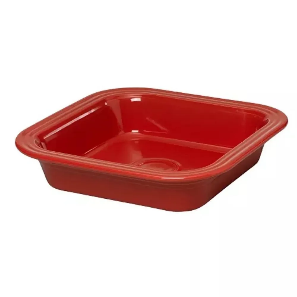 Fiesta Square Baker in Scarlet, NO BUNDLE (Heavy)